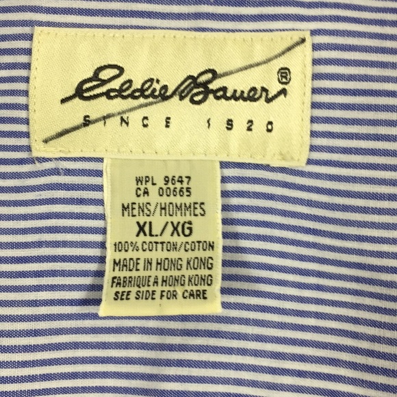 Eddie Bauer Men Long Sleeve Shirt Size XL/XG - Picture 7 of 7
